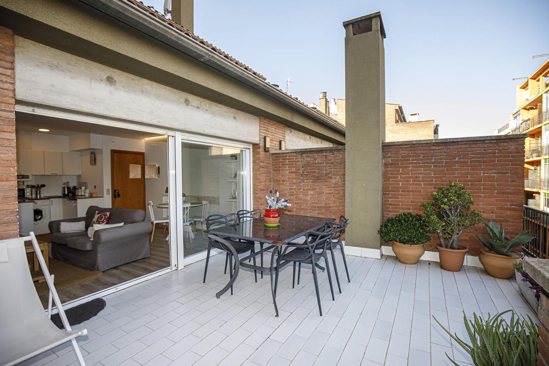 Apartamento Con Gran Terraza En Gérone Extérieur photo